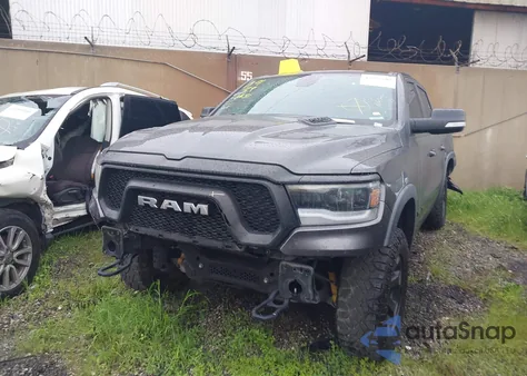2019 Ram 1500 Rebel 4X2 5'7 Box from USA, damaged, VIN 1C6RRELT6KN666258